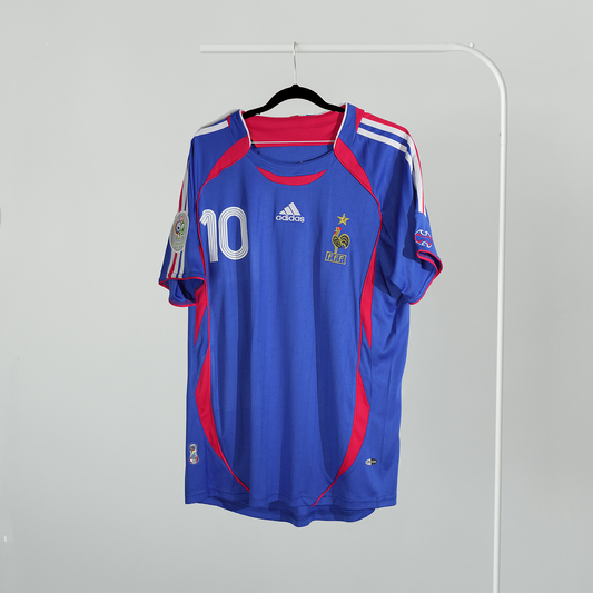 France 2006 Home Jersey - Zidane #10