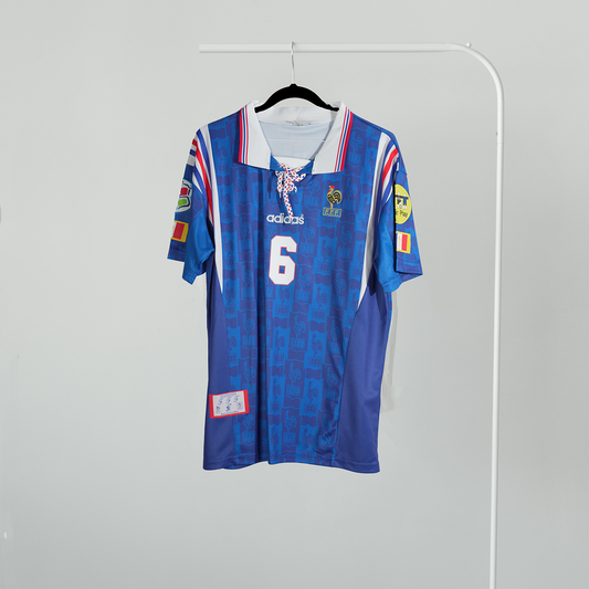 Vintage France National Team Blue Home Jersey