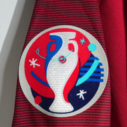 Portugal Red Long Sleeve Home Jersey