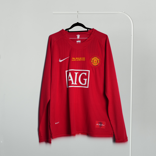 Manchester United Red Long Sleeve Training Top